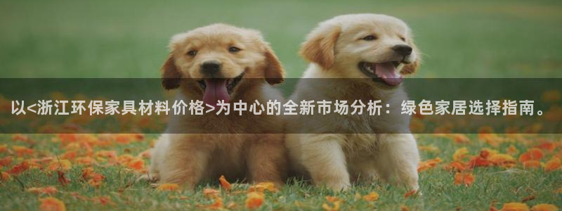 杏宇平台怎么样：以<浙江环保家具材料价格>为中心的全新市场分