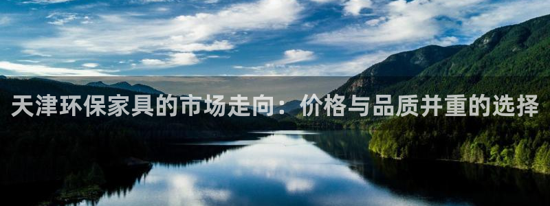 杏宇平台怎么样：天津环保家具的市场走向：价格与品质并重的选择